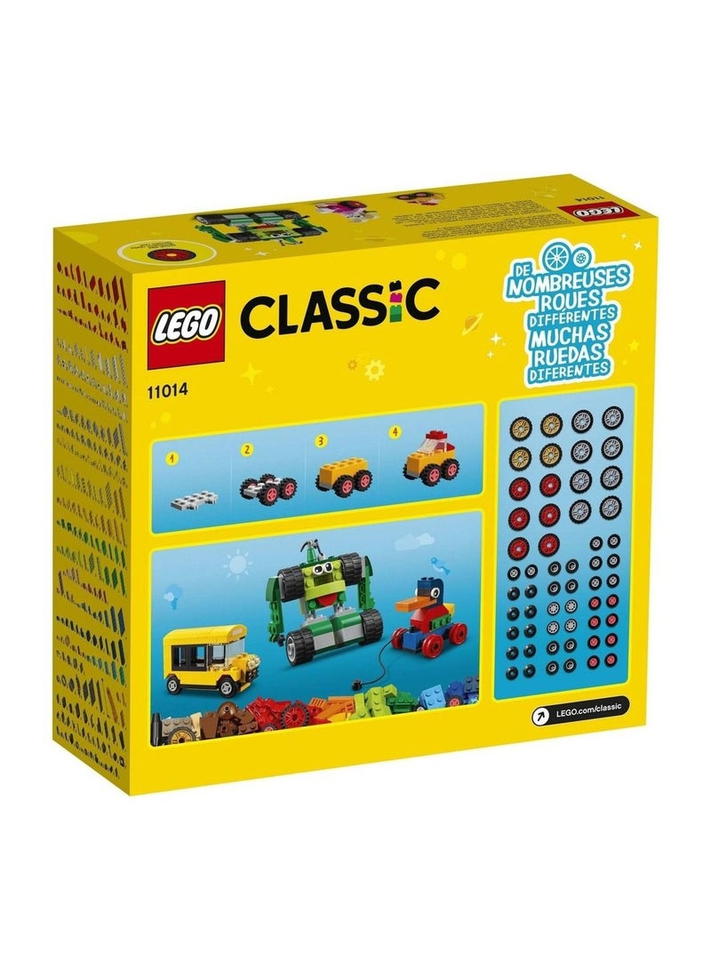 LEGO LEGO - Classic Stone Box with Wheels 653 Pieces - 11014  - Image 2