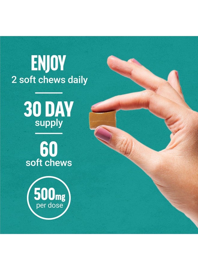 فوريس فاكتور فورس فاكتور، طحالب بحرية فاخرة، طحالب بحرية أيرلندية فاخرة لدعم الطاقة، ووظيفة المناعة، وصحة الأمعاء، وصحة الجلد، غير معدلة وراثيًا، وخالية من الغلوتين، بنكهة الكراميل المملح، 60 قطعة مضغ ناعمة - Image 4