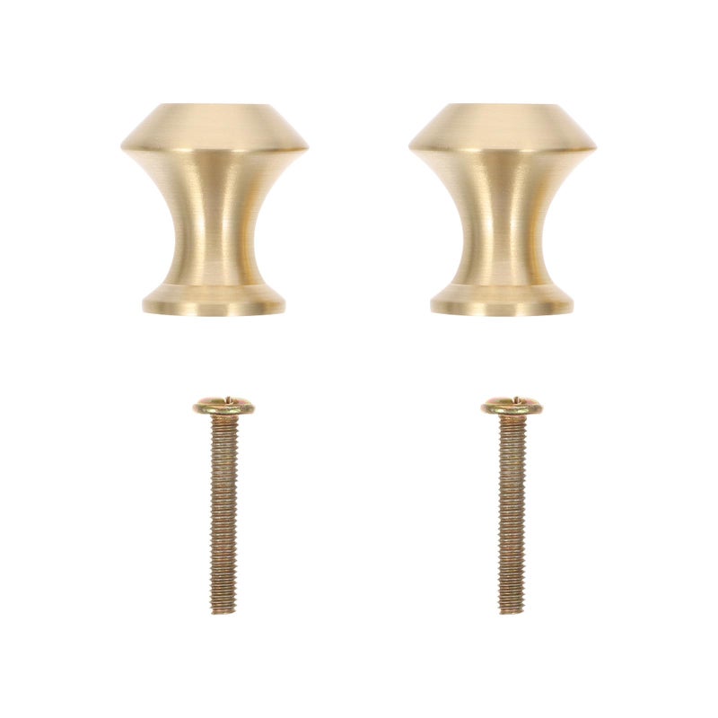 2pcs Brass Cabinet Handles Solid Copper Pulls For Kitchen Wardrobe Drawer Hardware - Image 2