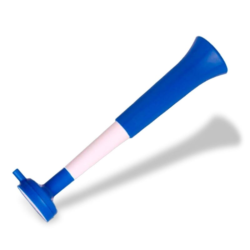 Generic FUN FAN LINE - Pack x3 Plastic Trumpets/Vuvuzela stadium horn for soccer and sports events. Soccer fan trumpet. Noisy air horn for cheerleading and animation. (Greece)  - Image 1