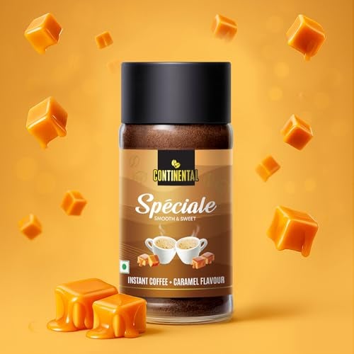 CONTINENTAL COFFEE Gift Box Hamper Set | Continental Speciale Vanilla & Caramel Flavoured Coffee Powder 50gm Jar | Premium Tumbler 350ml | Stainless Steel Electric Handheld Frother | Festival Gift | Diwali Gift Box - Image 4