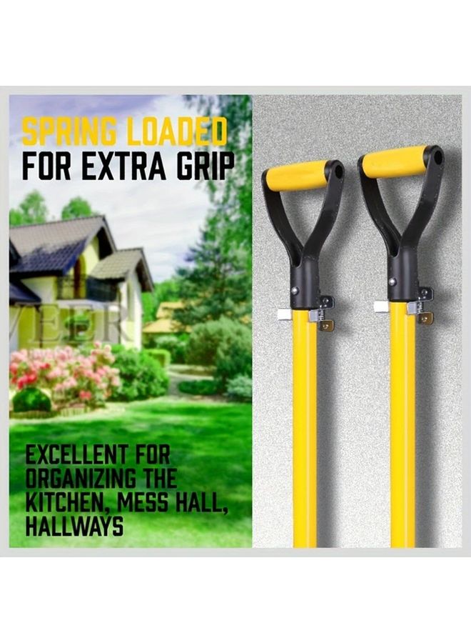 10pcs Heavy Duty Metal Tool Hooks Wall Mounted Storage Rack For Garage Organization - Image 3