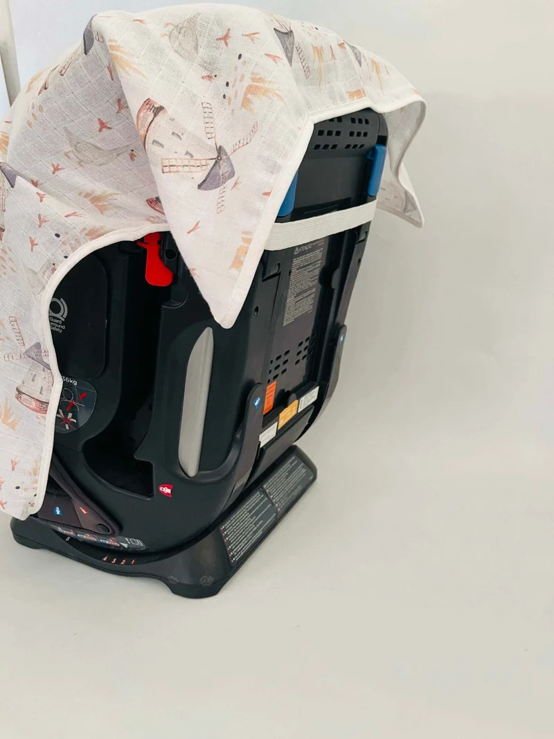 جونييروس Baby Muslin Car Seat Stroller Cover
