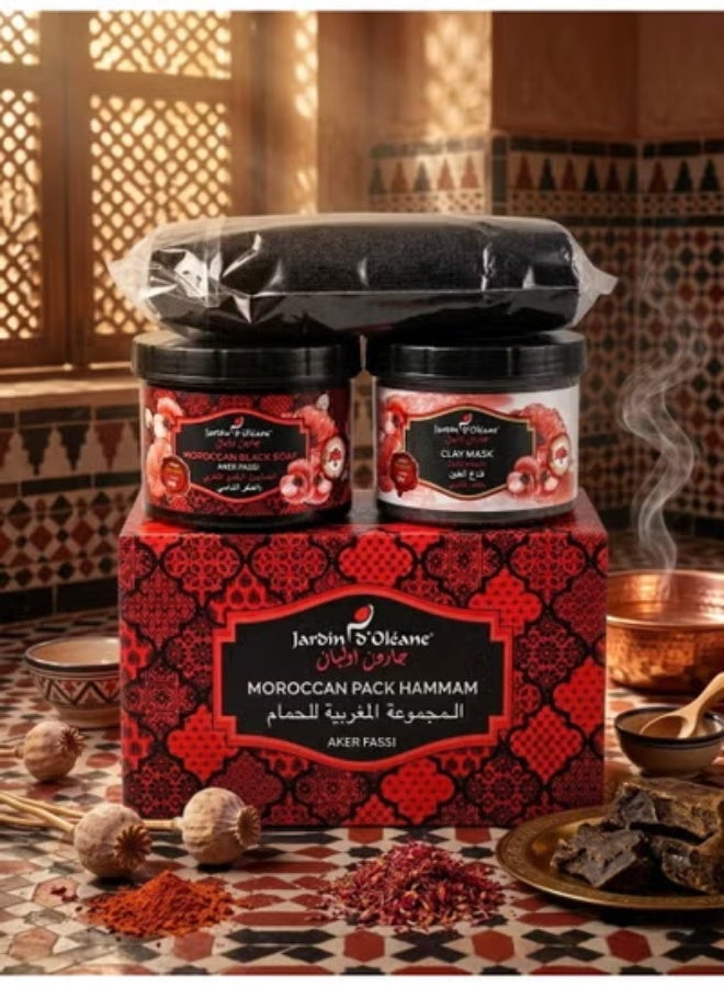 JARDIN D OLEANE Moroccan Pack Hammam Aker Fassi - Image 5