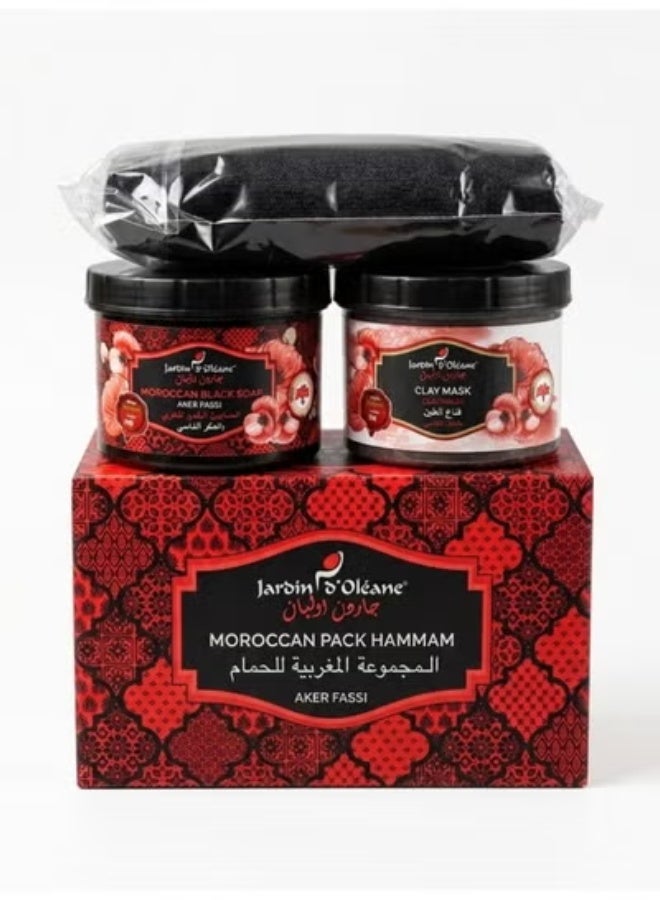 JARDIN D OLEANE Moroccan Pack Hammam Aker Fassi - Image 1