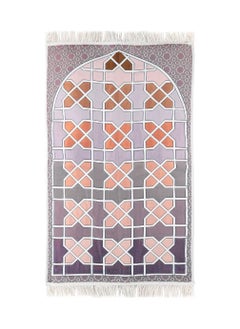 MANASEK Prayer mat padded from Manasek a popular local brand – prayer mat lined with 100% polyester with 3D embroidery with bag - Luxurious and elegant design suitable for gifting - 70X120  - Image 1
