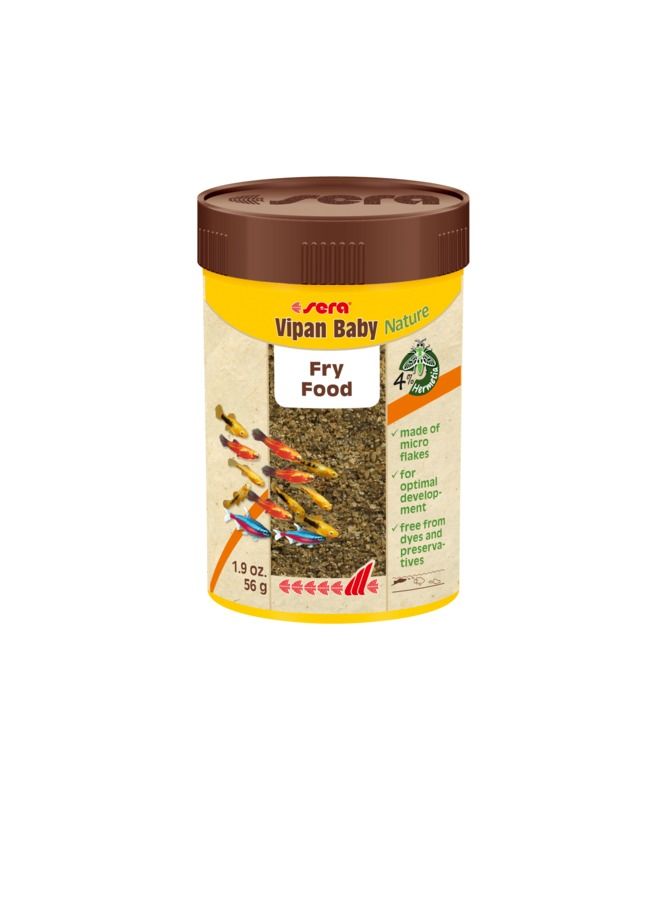 Sera Vipan Baby Nature Food For Fishes 56G