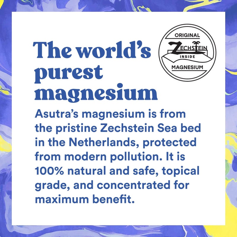 ASUTRA Magnesium Body Butter Lotion, 6.76 oz, Soothing Shea Butter & Almond Oil Moisturizer, Premium-Quality Magnesium, Lemongrass Essential Oil - Image 5
