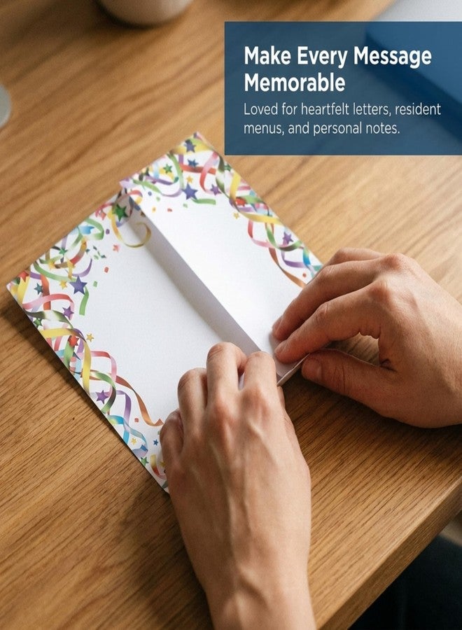 بيبر دايركت مجموعة متنوعة من أوراق الزينة للحفلات من PaperDirect، 10 تصاميم احتفالية، مقاس 8.5 × 11 بوصة، أدوات مكتبية قابلة للطباعة للفصول الدراسية والكنائس والفعاليات والمنشورات والدعوات واحتفالات الأعياد - 100 ورقة - Image 4