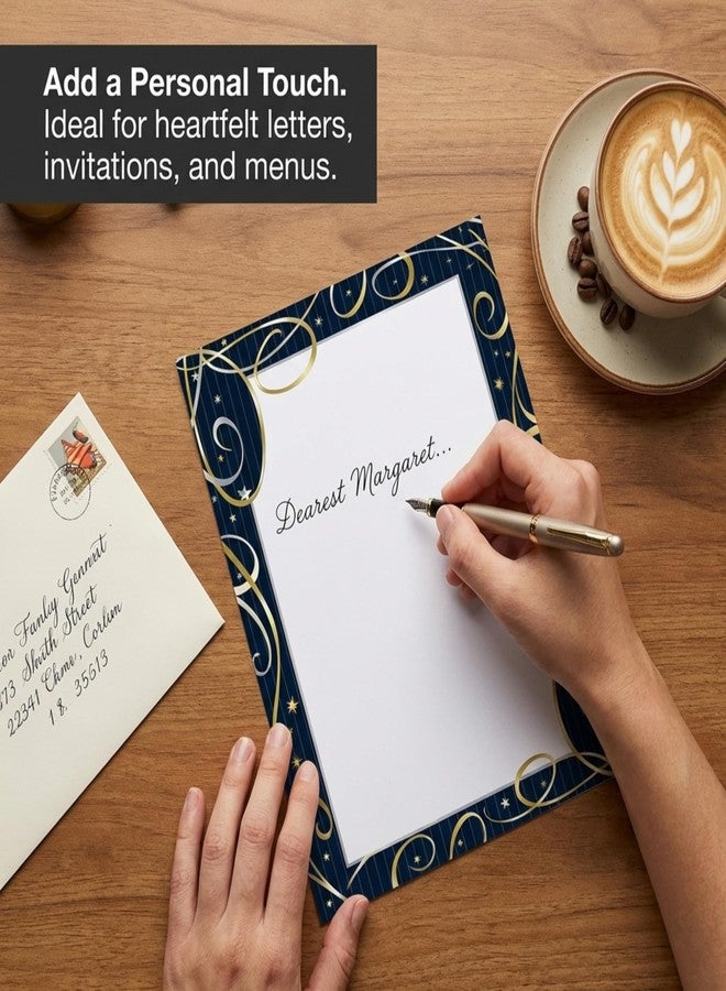 بيبر دايركت مجموعة متنوعة من أوراق الزينة للحفلات من PaperDirect، 10 تصاميم احتفالية، مقاس 8.5 × 11 بوصة، أدوات مكتبية قابلة للطباعة للفصول الدراسية والكنائس والفعاليات والمنشورات والدعوات واحتفالات الأعياد - 100 ورقة - Image 3