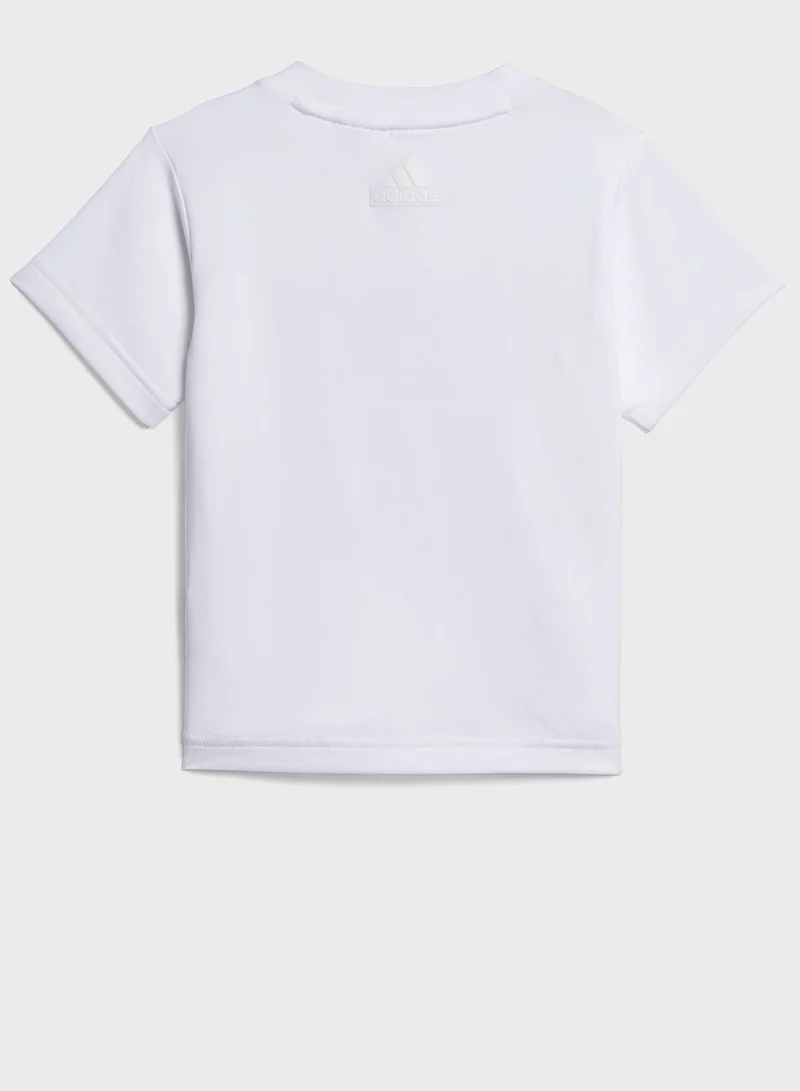 adidas مجموعة الرضع 3/4