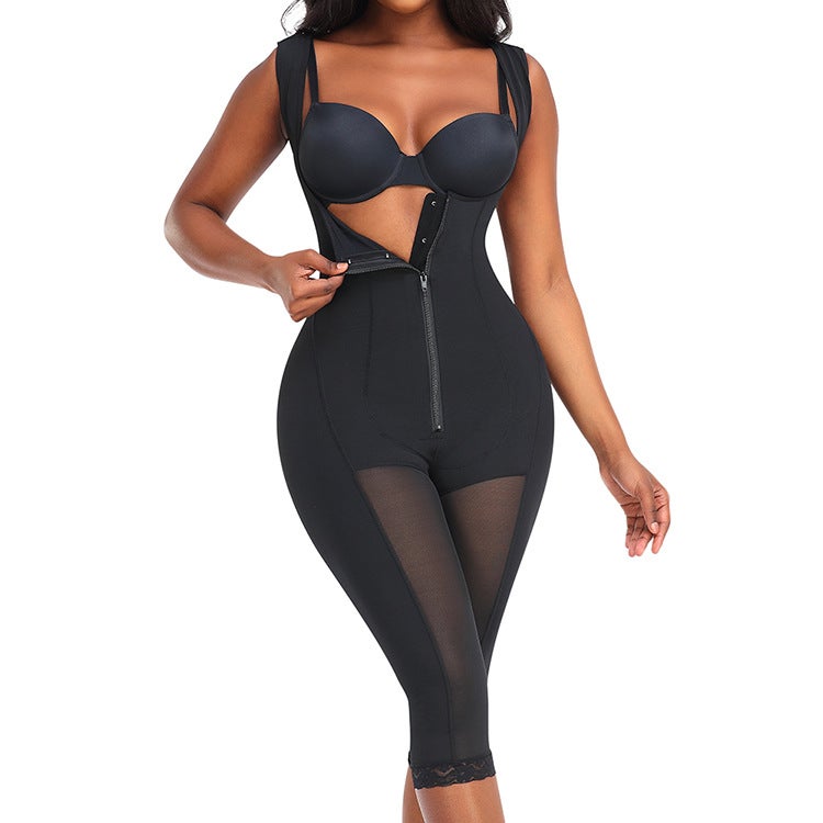 Topmelon New Explosions Long Fat Woman Large Size Tight Belly-Lifting Hip Body Shaper D1659B - Image 1