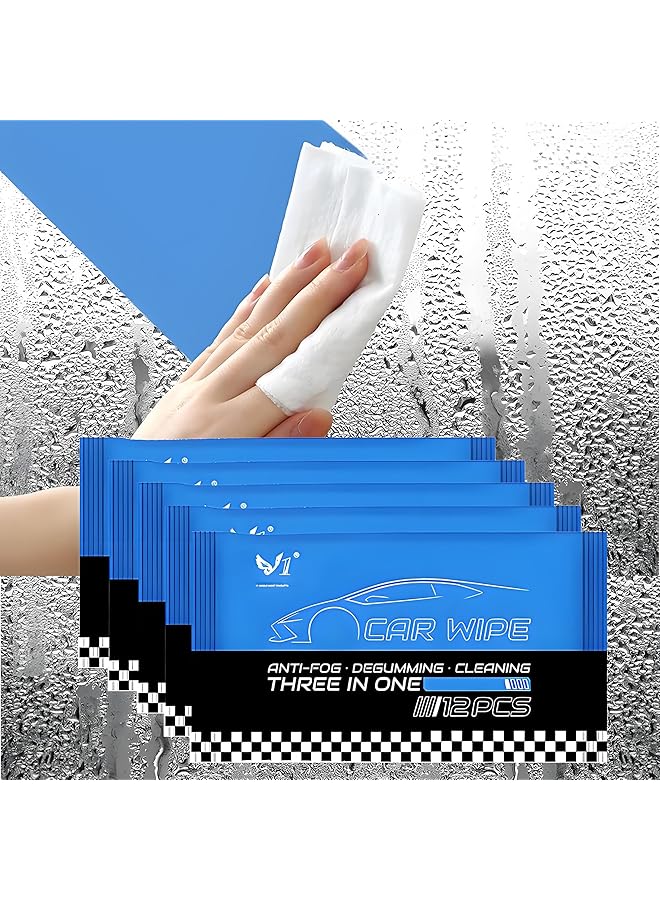 KASTWAVE 60Pcs Anti-Fog And Rainproof Wipes, Car Windshield Defogging Wipes For Glass & Rearview Mirror, Waterproof & Fog Prevention For Improved Visibility - Image 3