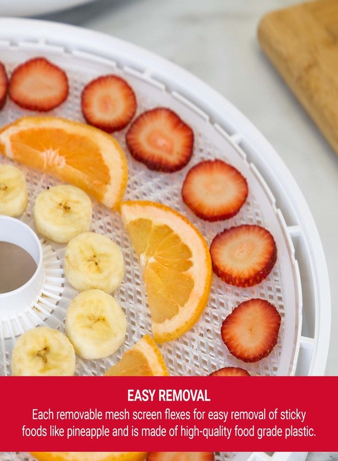 NESCO LM-2-6 Round Plastic Mesh 13 1/2" Clean-A-Screens, for Dehydrators, (Pack of 2) - Image 5