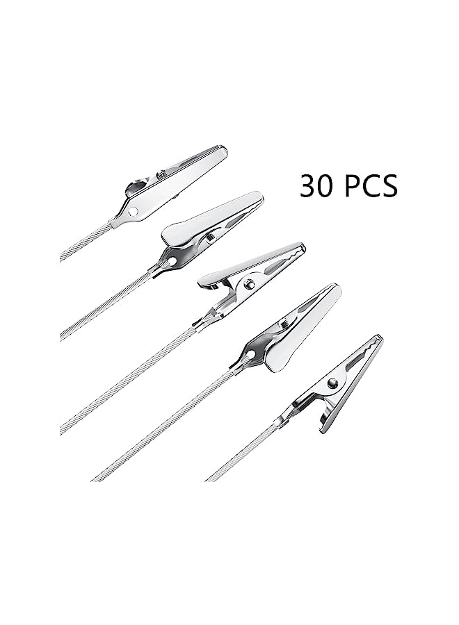 The Bros 30 PCS Metal Wire Alligator Clips for Craft Photo Card - Image 4