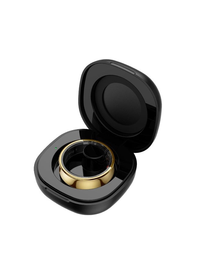 TCH Smart Ring IRing R20 Health & Fitness Tracker for Men and Women, Sleep Monitoring, Heart Rate & Blood Oxygen, Pressure, Stress Tracking, Waterproof, 7 Days Battery Life (Gold-R20-12) - Image 4