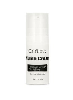 Numbing Cream for Maximum Strength Pain Relief Before Tattoo Cream | Topical Anesthetic Fast Acting Tattoo Numb Cream for Deep Pain Relief with Vitamin E Added  10 ml