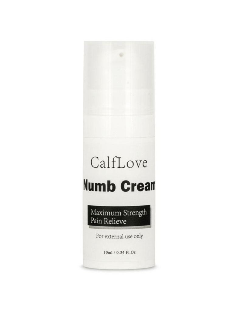 CalfLove - Numbing Cream for Maximum Strength Pain Relief Before Tattoo Cream | Topical Anesthetic Fast Acting Tattoo Numb Cream for Deep Pain Relief with Vitamin E Added  10 ml - Image 1
