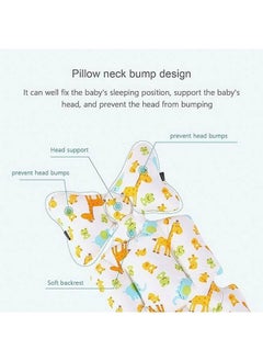 hibobi Universal Baby Seat Liner – 3D Air Mesh, Soft & Breathable Cushion for Strollers, Car Seats, High Chairs & More | Non-Slip & Comfortable for Infant, Baby & Toddler - Animals  - Image 2