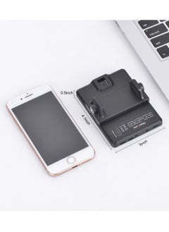 Meishida 60 LED High Power Rechargeable Clip Fill Video Light with Front & Back Clip, Adjusted 3 Light Modes for Phone, iPhone, Android, iPad, Laptop, for Makeup, Selfie, Vlog, Video Conference  - Image 5