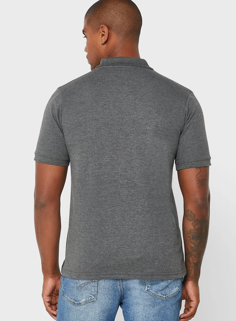 Seventy Five Tape Detail Polo Shirt