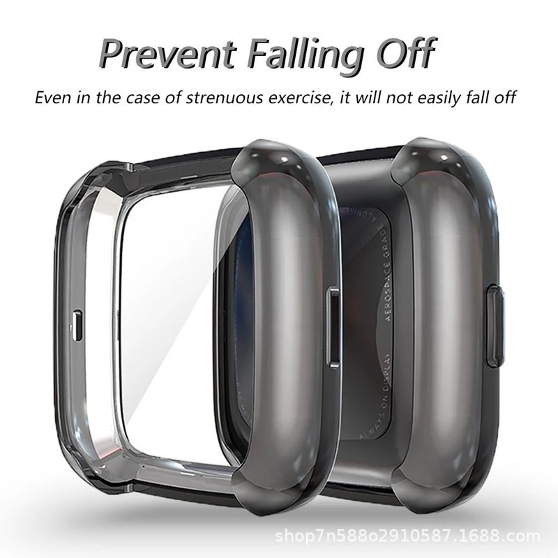 Suitable For Fitbit Versa/Lite Watch Case Versa2 All-Inclusive Electroplated Tpu Protective Case Cover - Image 4