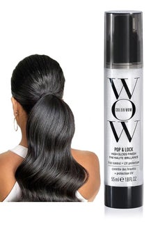 Color Wow Pop and Lock, High Gloss Finish, Fini Haute Brillance, Frizz Control and UV Protectant, Controle Des Frisottis, Protection UV, Make Hair Moisturizes, Silkens and Smooths Frizz, 55ml  - Image 1