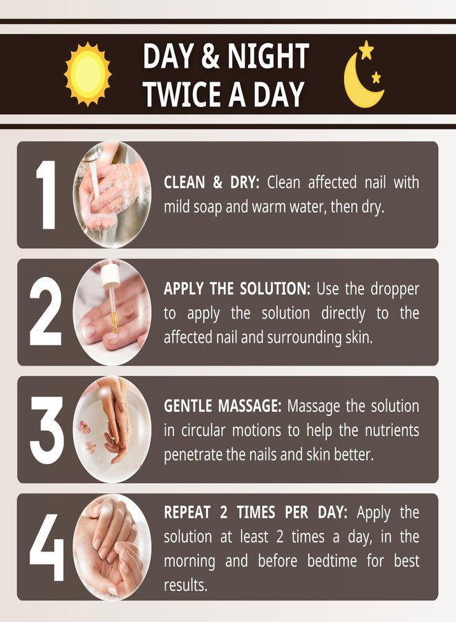 Abera Combo Premium Nail Restoration Drops - Nourishing Support for Weak, Stained & Deformed Nails - Supports Healthy Nails with Quick-Drying Formula for Fingernails and Toenails - Image 4