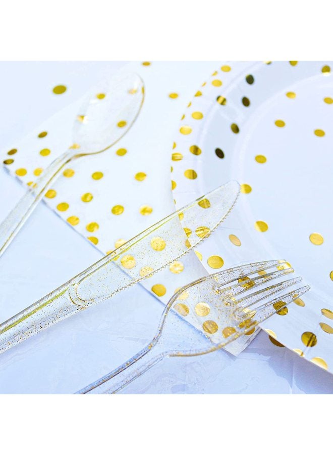 مجموعة من البلاستيك القابل للتصرف Ps Spoon Fork Glitter Powder Spoon Fork أواني الطعام للاستخدام لمرة واحدة أواني المطبخ الفضية - المواصفات: شوكة اللون: ألوان مخصصة