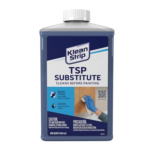 Klean Strip Klean-Strip GIDDS-881056 Jasco TSP No Rinse Substitute Cleaner Quart, 8 Fl Oz (Pack of 4), 32 - Image 1