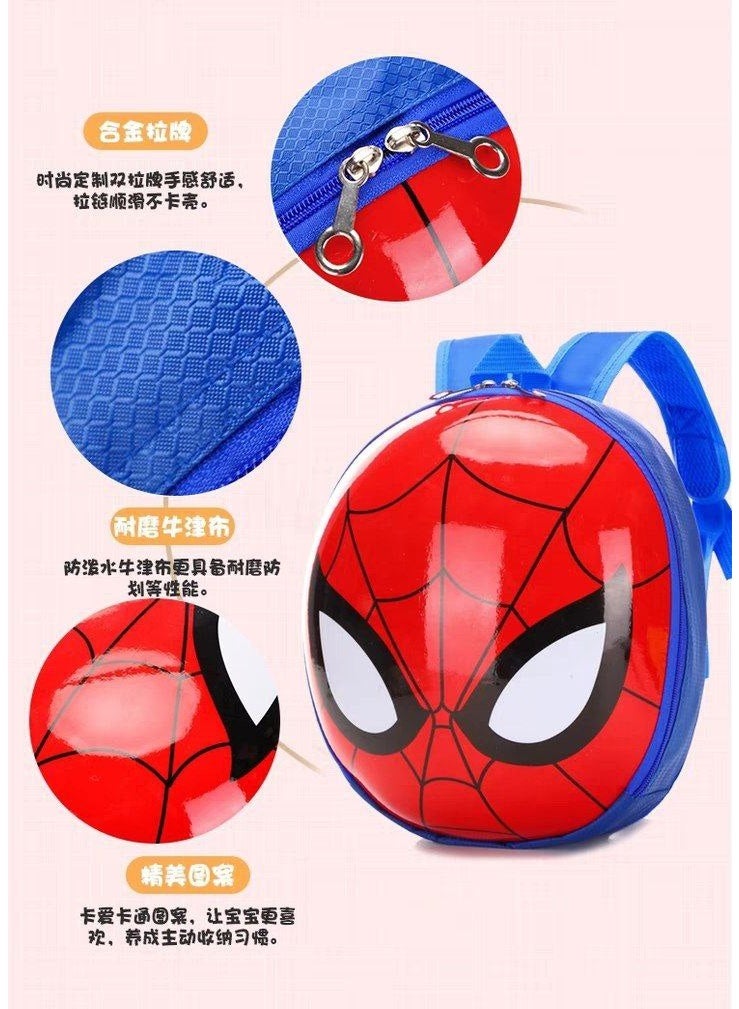 شنط  للاطفال من عمر 3  سنوات، شنطة ظهر بتصميم سبايدرمان مقاومة للماء، شنطة كتب للاطفال بتصميم سبايدرمان، شنطة ظهر للاطفال - Image 4