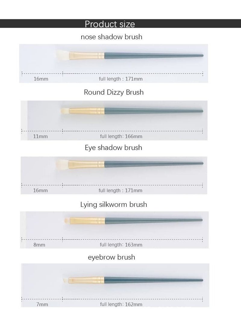 KASTWAVE 10 Pack  Makeup Brushes, Professional Premium Synthetic Makeup Brushes, Foundation Eye Shadow Blush Concealer Brush, Suitable for Anniversary, or Birthday - Image 3