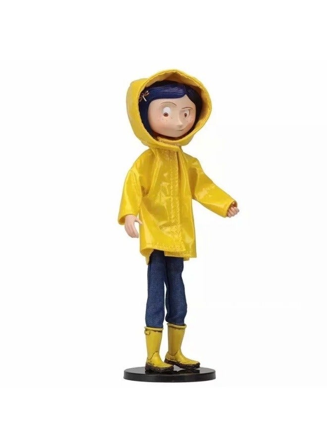 general Movie version 7-inch ghost mother Caroline raincoat version desktop decoration toy gift for family and friends - Image 2