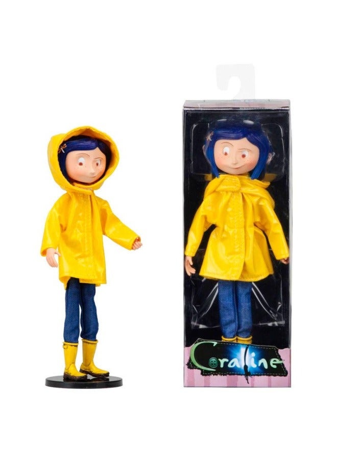 general Movie version 7-inch ghost mother Caroline raincoat version desktop decoration toy gift for family and friends - Image 3
