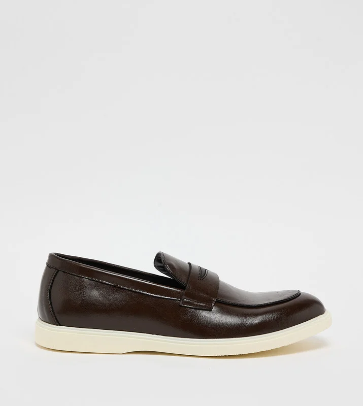 ستيف مادن Mmillo Brown Loafers