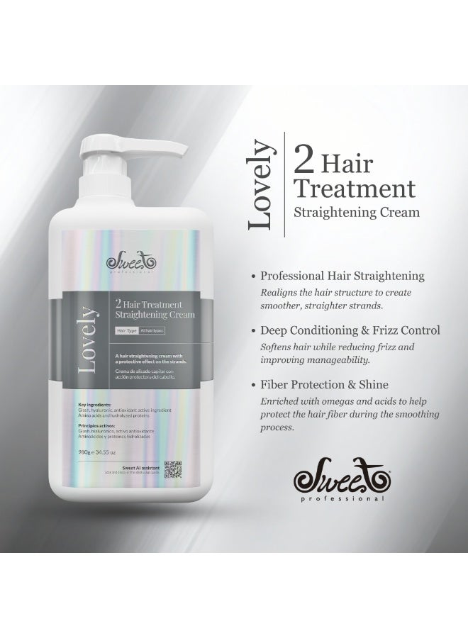Sweet Professional Sweet Hair Professional Lovely 123 Hair Treatment 3-Step Hair Treatment System – Deep Clean Shampoo, Treatment & Silk Mask 980ml - Image 4