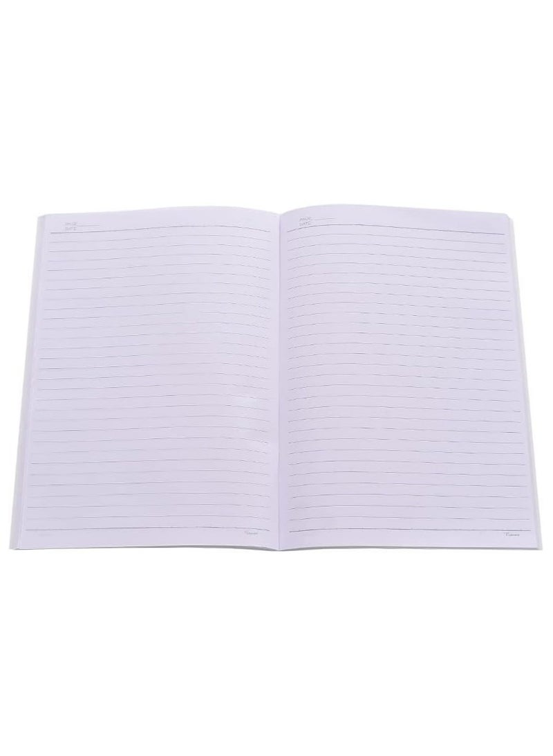 Stapled Notebook 40 Lined Sheets 28 * 20 cm Pack Of 2 Notebooks - Multicolour - Image 3
