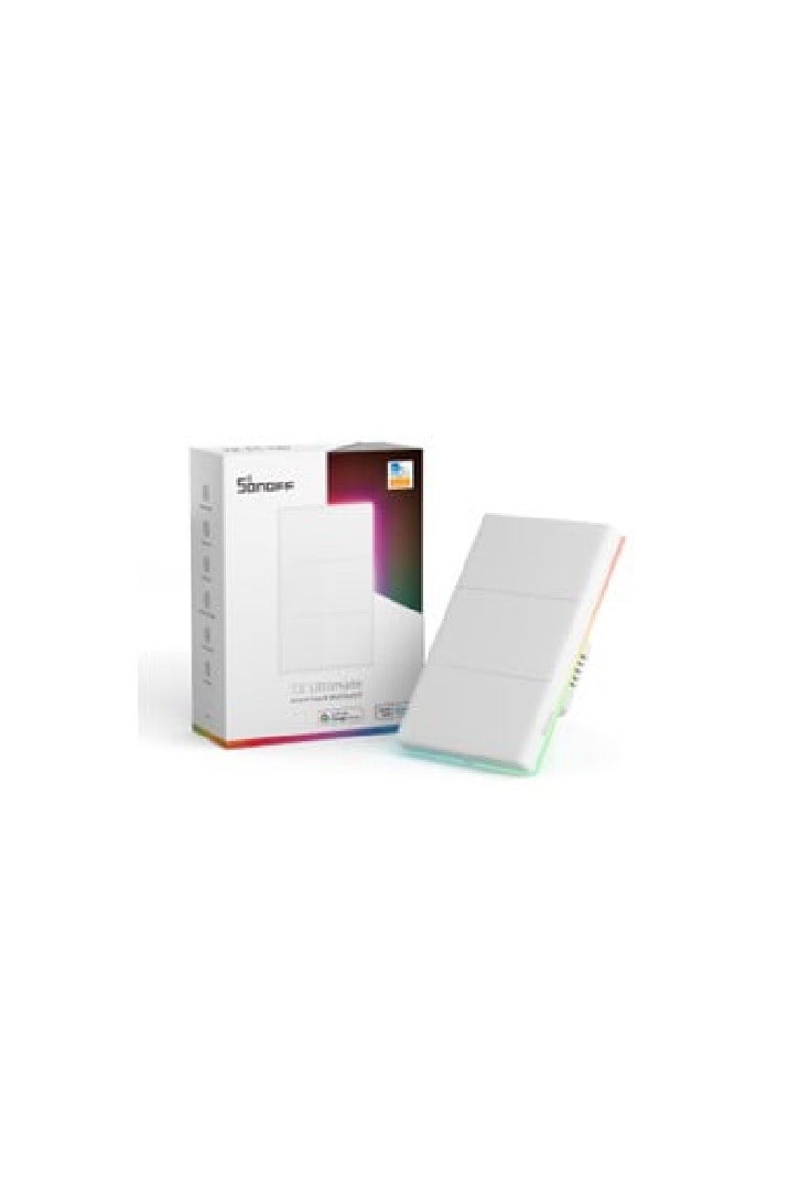 سونوف مفتاح إضاءة حائطي ذكي يعمل باللمس من TX Ultimate - T5 3CH 120