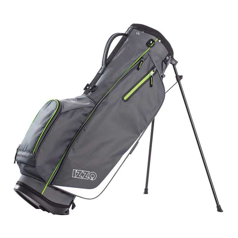Izzo Golf Izzo Ultra Lite Stand Golf Bag with DualStraps Exclusive Features Natural