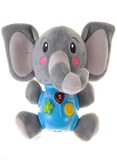 PowerTRC PowerTRC Plush Elephant Infant Toy | Baby Musical Toy for Kids 6 to 12 Months | Light Up Musical Fun Plushy for Kids  - Image 1