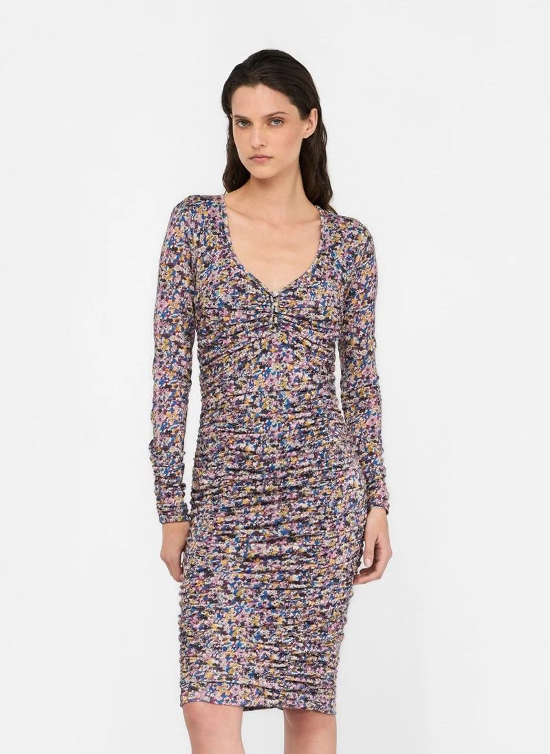Liu Jo Printed midi dress