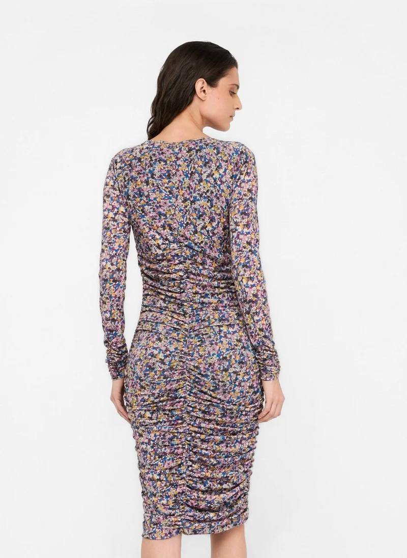 Liu Jo Printed midi dress