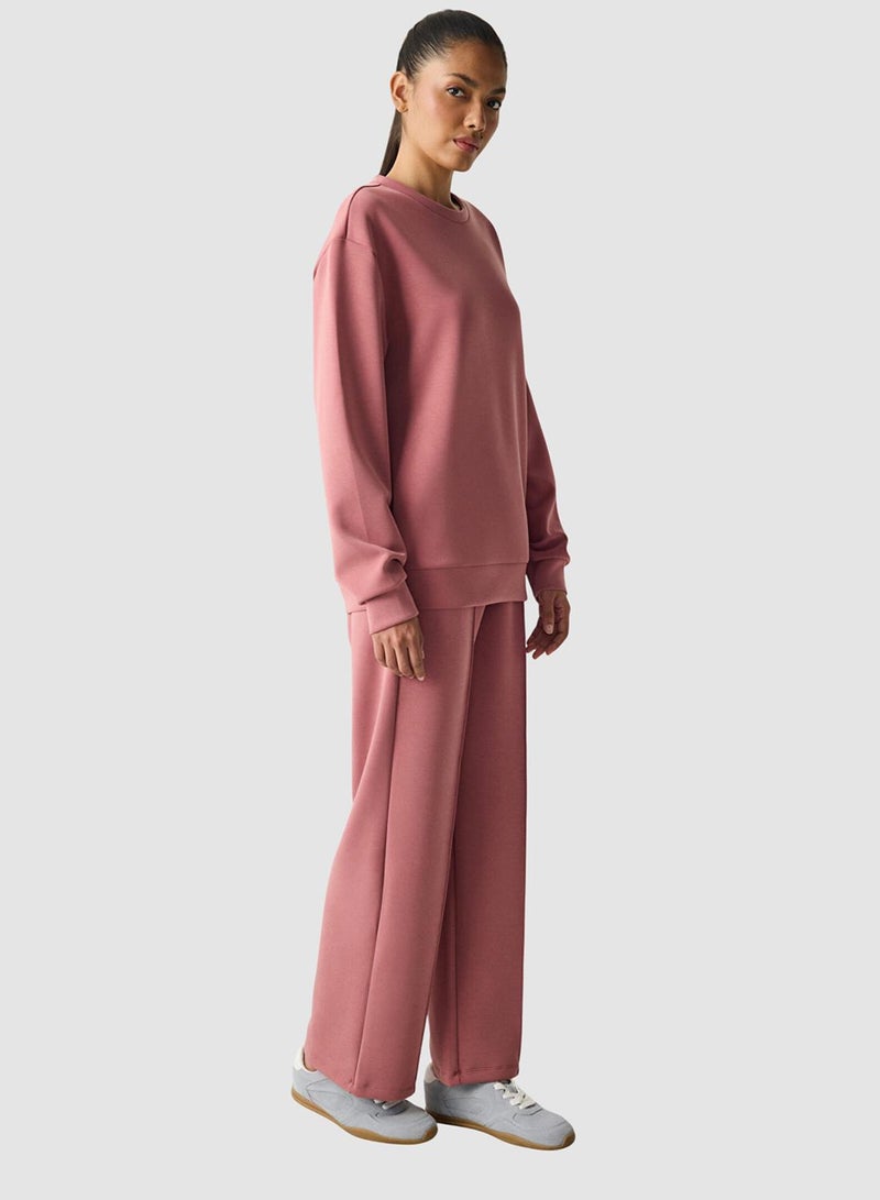 Penti Comfy Pink Modal Sweatshirt - Image 1