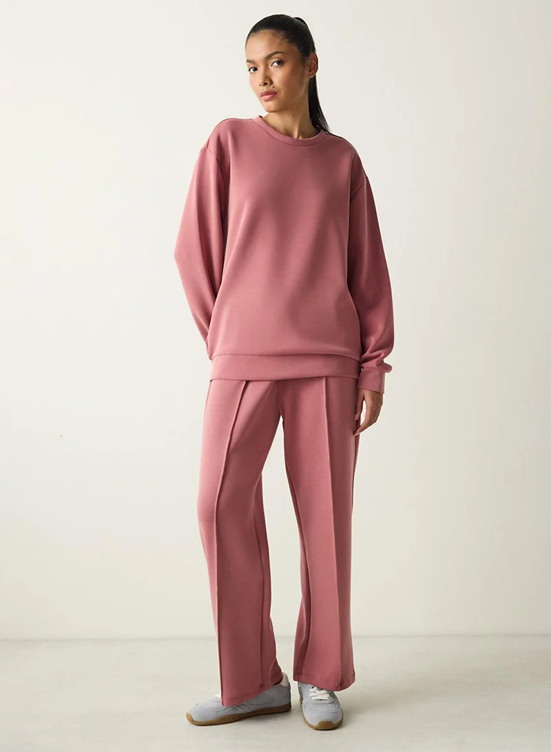 Penti Comfy Pink Modal Sweatshirt
