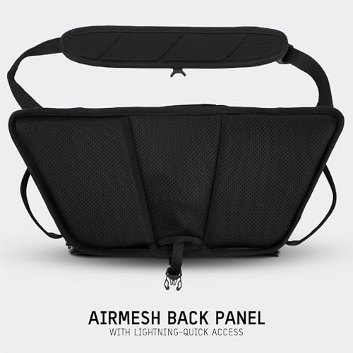 WANDRD ROGUE V1 9L Sling: Compact Camera Sling and Crossbody Bag with Fast Access, 3-Way Carry– Lightweight Everyday Bag Great for Travel, Photography, and Daily Use (Black) - Image 3