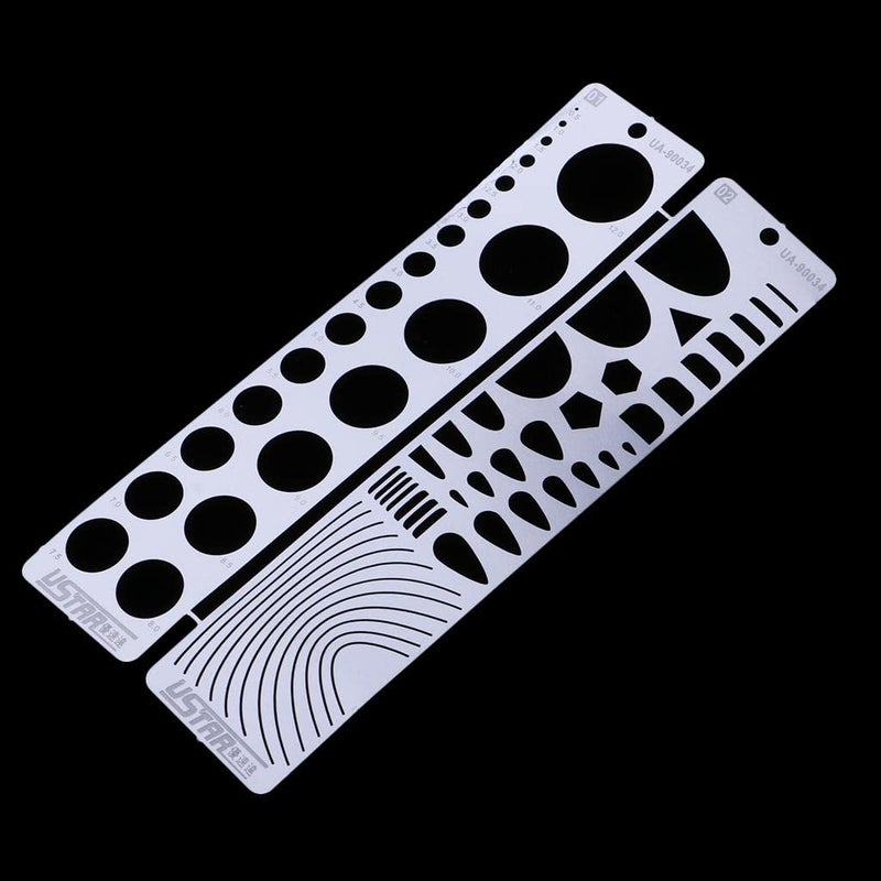 Metal Etched Tool Scribing Panel Rivet Model Template Engraving Forming Block - Image 3