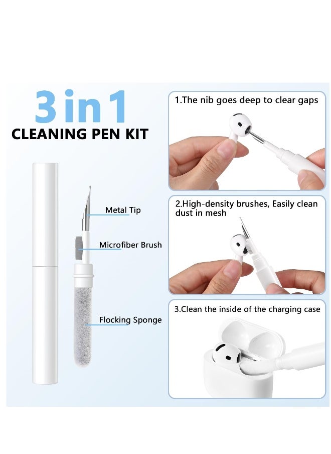 NIBEMINENT - AirPods 4 Case Cover with Keychain Full Body Protective Shockproof Cute Soft Silicone Compatible with Airpods 4th Generation Case 2024 for Women Men Front LED Visible Green - Image 1
