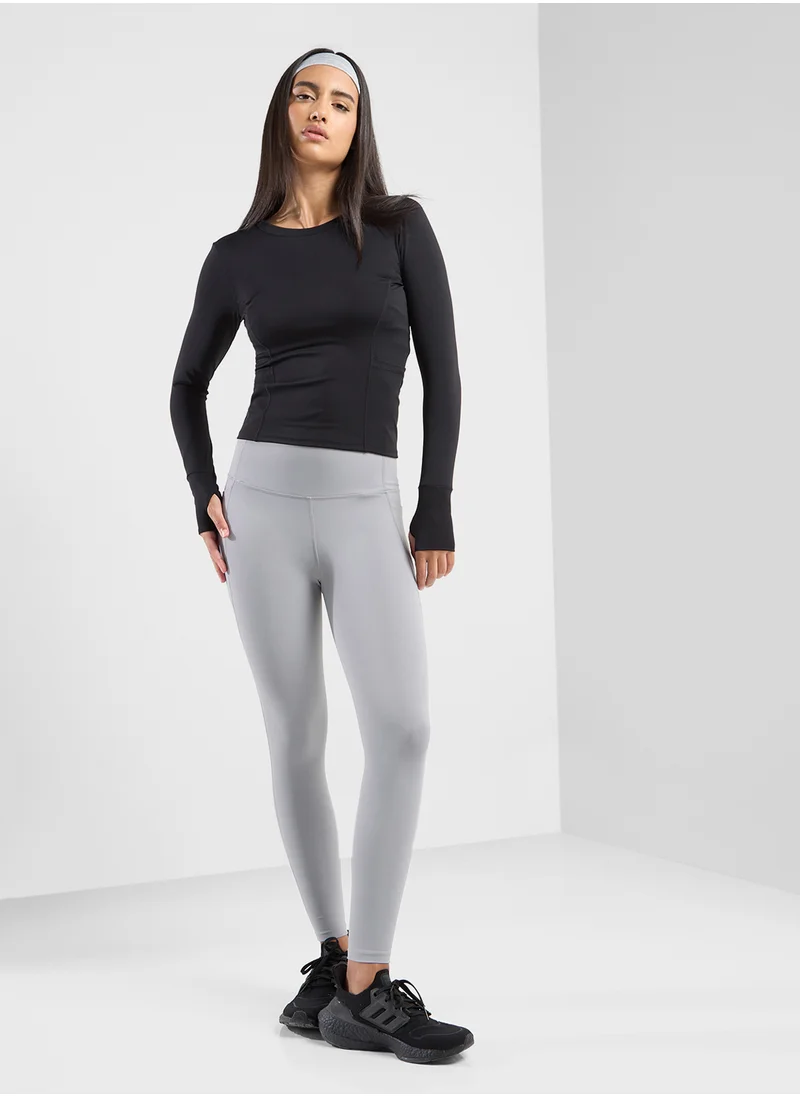 FRWD Fittem Seam Detail Long Sleeves Top