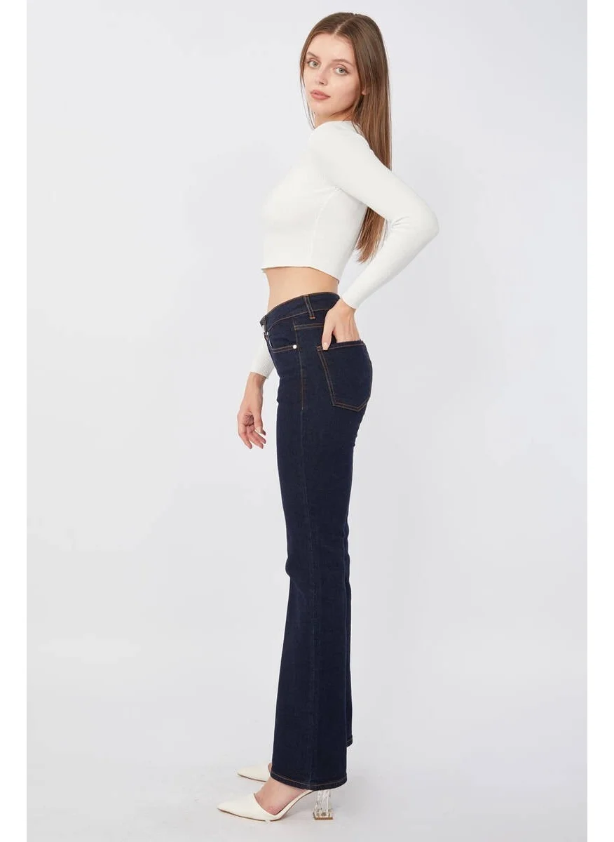 Banny Jeans Women Rins Flared Jeans
