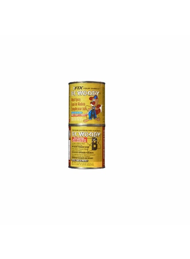 PC Products (1420ml) - PC Products 643334 PC-Woody Two-Part Wood Repair Epoxy Paste, 1420ml in Two Cans, Tan - Image 1